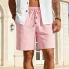 26 Cross-border Summer Men's Trendy Brand Cool-Feel Quick-Drying Casual Loose Shorts Thin Loose Casual Sports Five-Point Pants by Inlyline