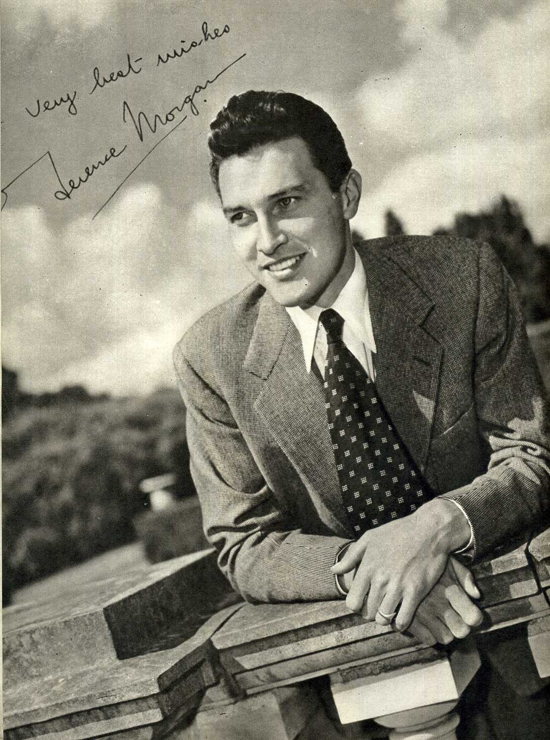 TERENCE MORGAN Signed Photo Poster paintinggraph - Film Star Actor - preprint