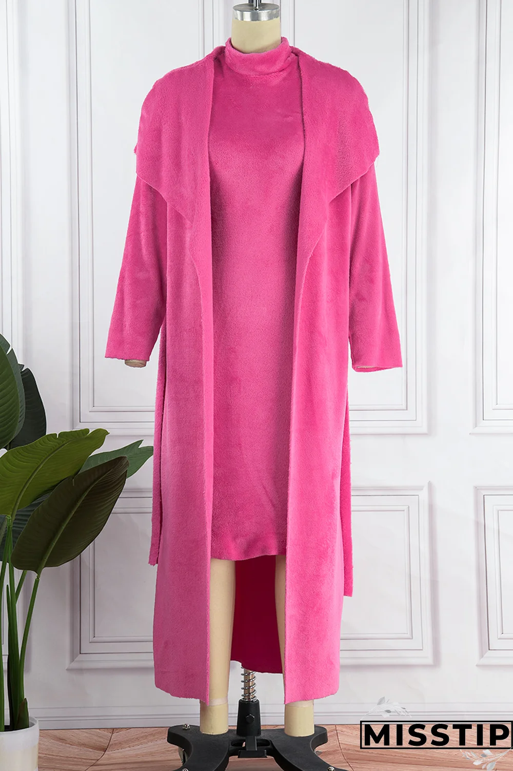 Dark Gray Casual Solid Patchwork Half A Turtleneck Long Sleeve Two Pieces