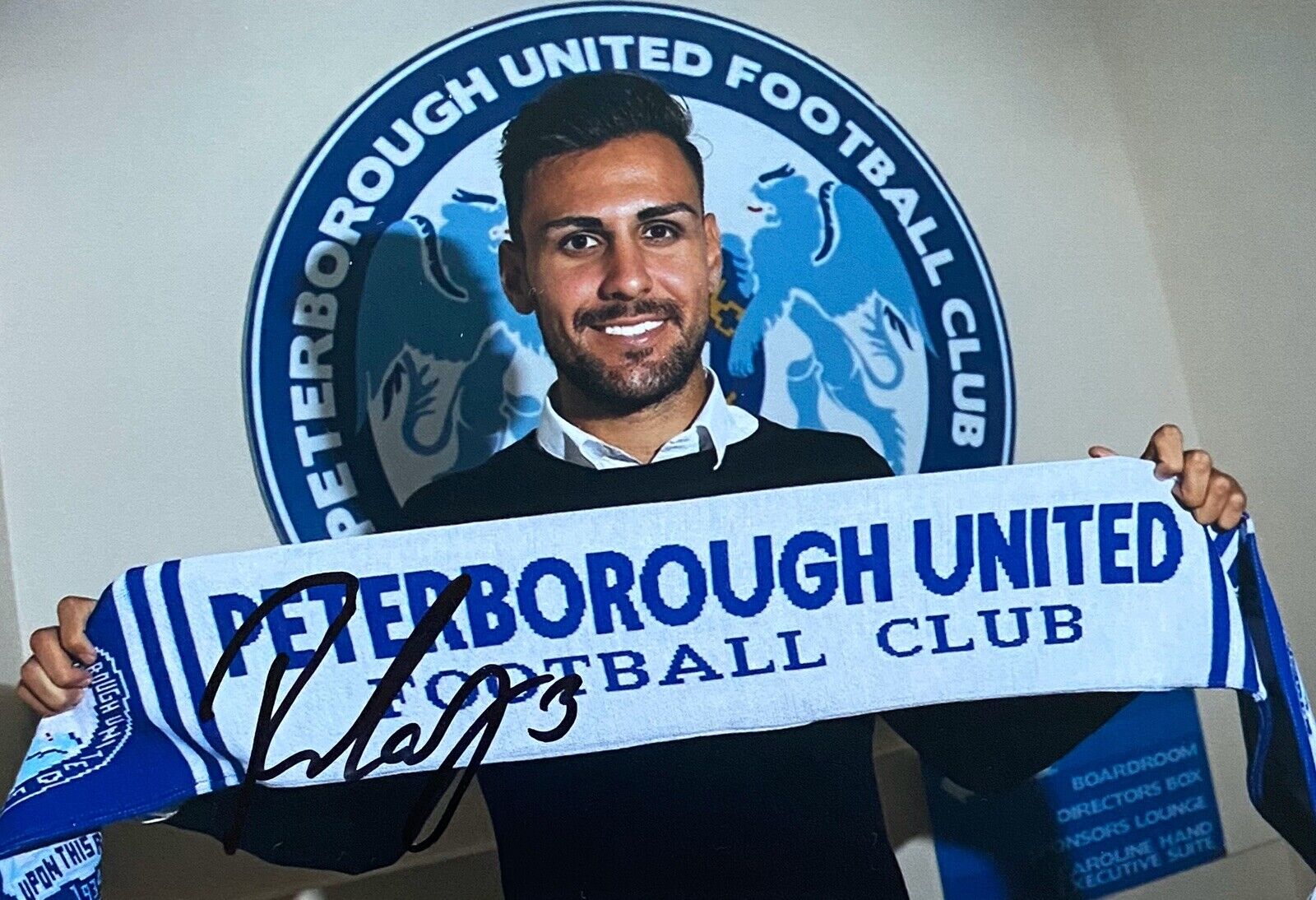 Ryan Tafazolli Genuine Hand Signed 6X4 Photo Poster painting - Peterborough United 3