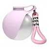 2-In-1 Dog Water Bottle with Silicone Bowl No-Spill Stainless Steel Portable 285ml Dog Water Bottle Ideal for Walking Hiking & Travel