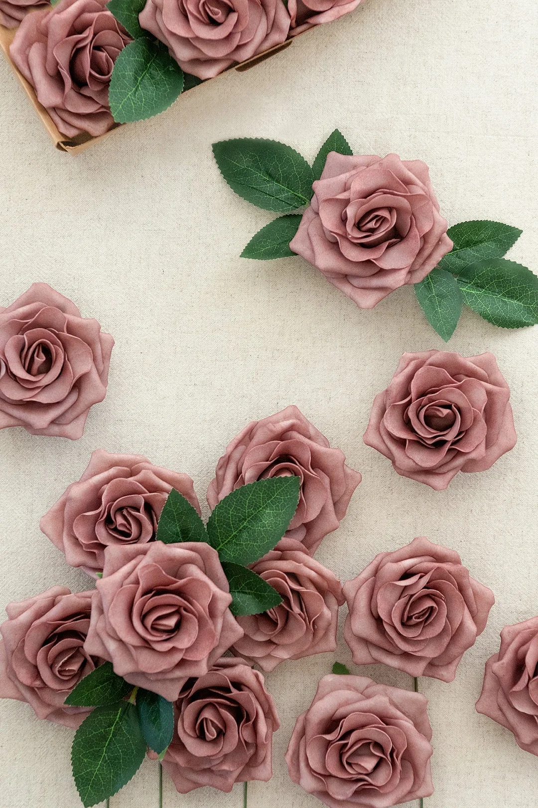 3.5" Foam Avalanche Rose with Stem - 16 Colors