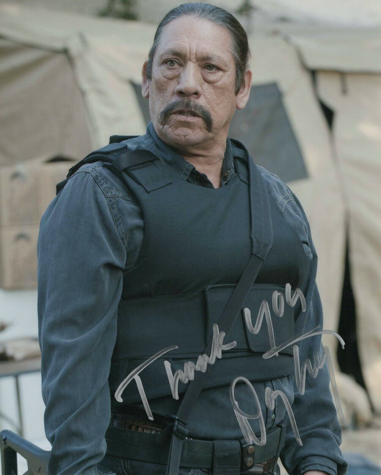 DANNY TREJO SIGNED AUTOGRAPH 8X10 Photo Poster painting - CON AIR, HEAT, DEPERADO, MACHETE STAR