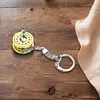 1pc Alloy Fishing Reel Drum Pendant Keychain Fishing Wheel Pendant Angler Gift