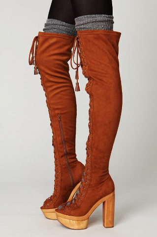 Stylish Over-the-Knee Boots Vdcoo