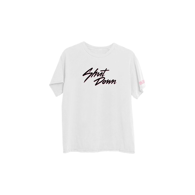 BLACKPINK Shut Down Logo T-shirt
