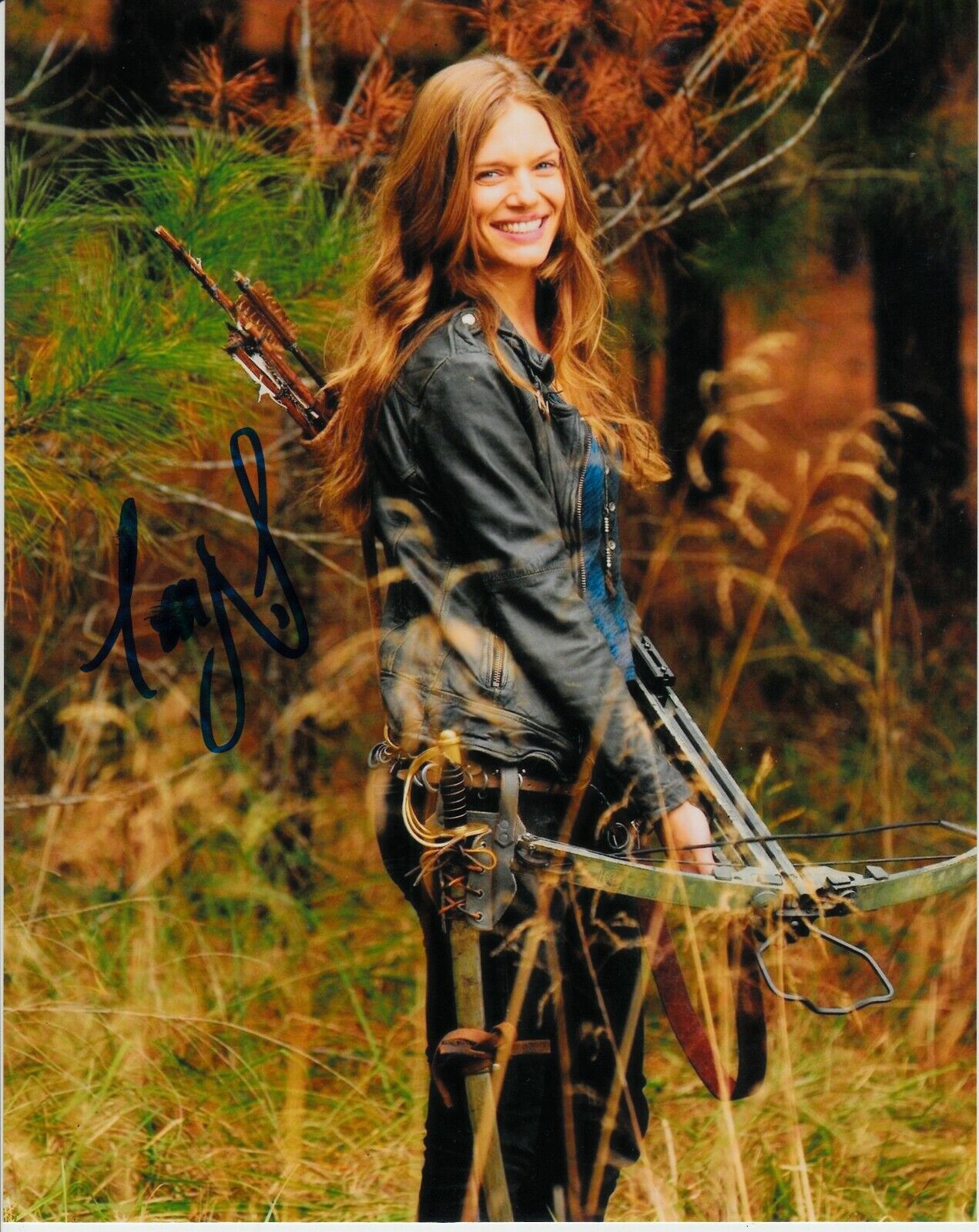 TRACY SPIRIDAKOS SIGNED REVOLUTION Photo Poster painting UACC REG 242 (1)