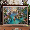 Disney dream peter pan’s neverland-round drill diamond painting-50*30cm