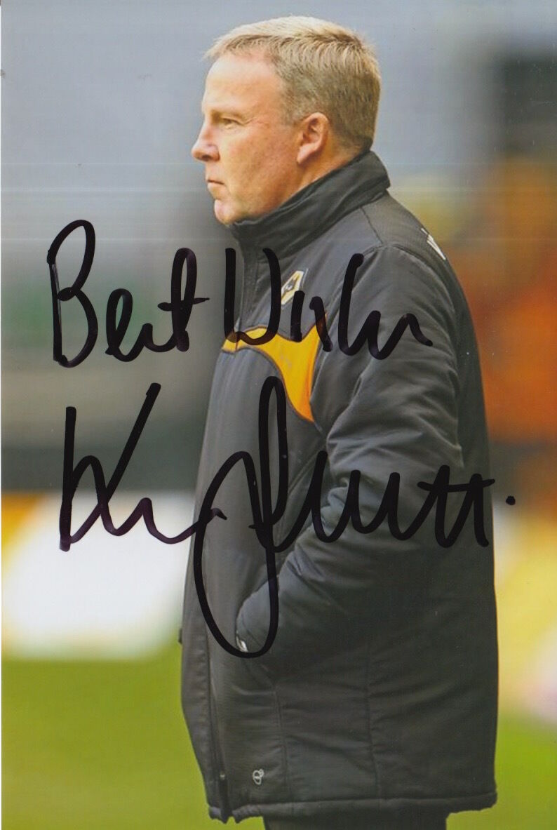 WOLVES HAND SIGNED KENNY JACKETT 6X4 Photo Poster painting 1.