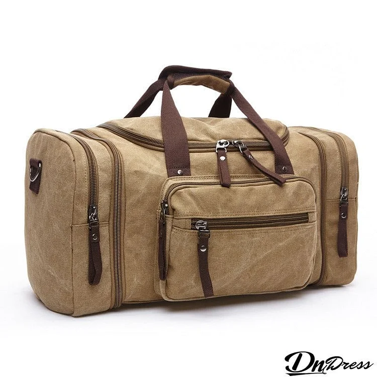 Male Trendy Durable Large Capacity Travel Handbags