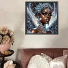 Black Woman - Crystal Rhinestone Diamond Painting
