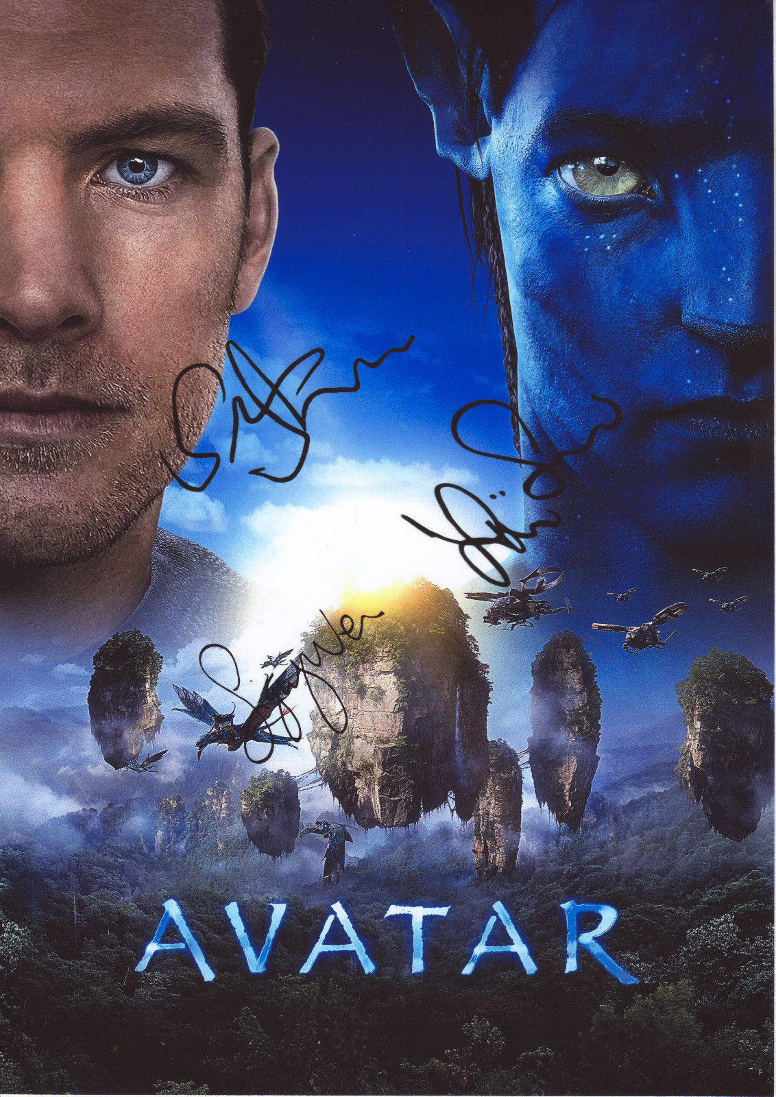 AVATAR CAST AUTOGRAPH SIGNED PP Photo Poster painting POSTER