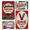 4pcs -  Motor Oil - Vintage Metal Signs(12*16Inch)