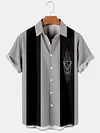 Men's Everyday Casual Geometric Pattern Casual Shirts