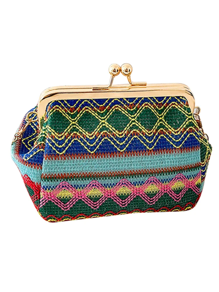 2022 autumn new straw woven bag Mini shell clip bag National Style Single S