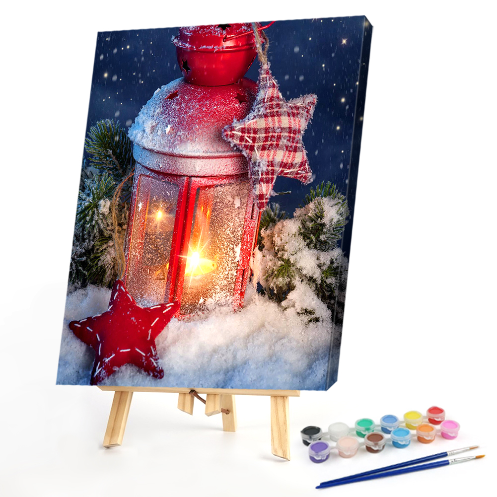 

40*50CM - Paint By Numbers - Christmas, 501 Original