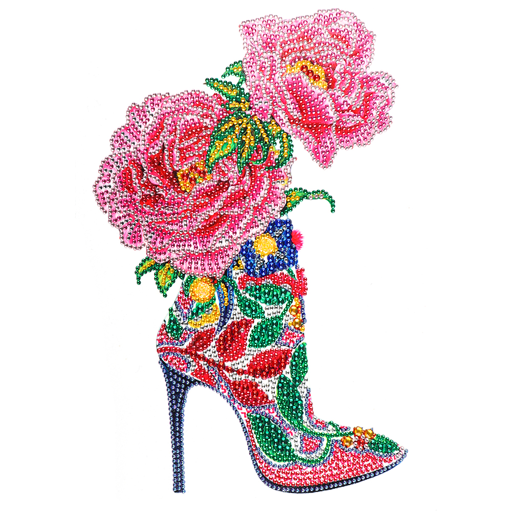 

Bloom Shoe - Special Shaped Diamond Painting - 30*40CM, 501 Original