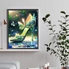 Diamond Painting-DIY Full Round Drill Butterfly High Heels