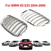 1Pair Front Hood Grill 51137113733 51137113734 for BMW X5 E53 04-06 Racing Grill