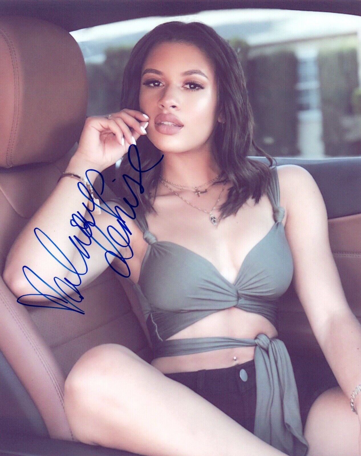 Denise Rodriguez Signed Autographed 8x10 Photo Poster painting Model Actress COA