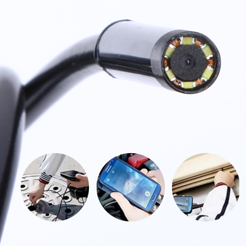 

5.5mm 6LED Waterproof WiFI Borescope Inspection Endoscope Snake Tube Camera-125986.02, 501 Original