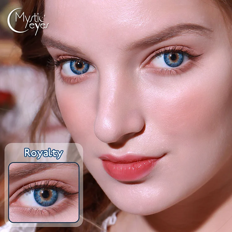 mystic eyes Rococo Royalty Blue Contact Lenses