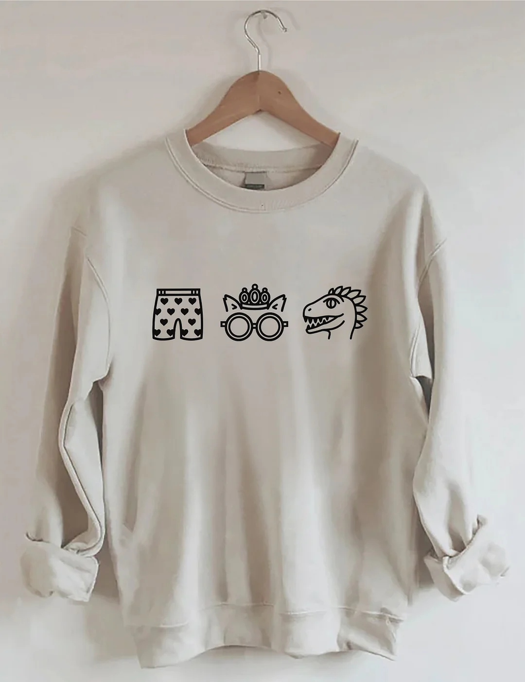Carl's Heart Sweatshirt