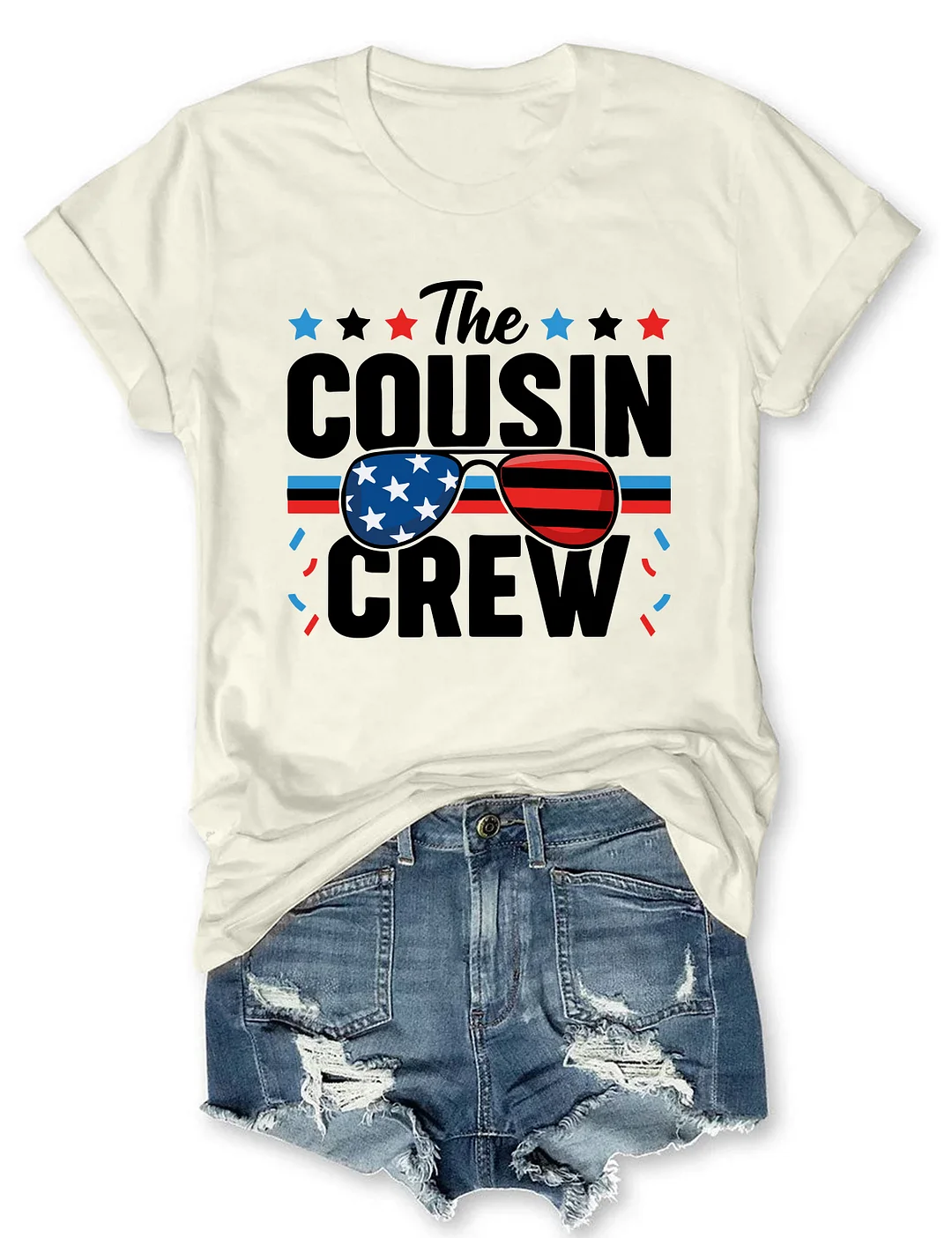 The Cousin Crew 4th of July T-shirt