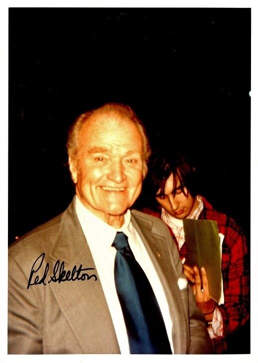 RED SKELTON In-person Signed Photo Poster painting