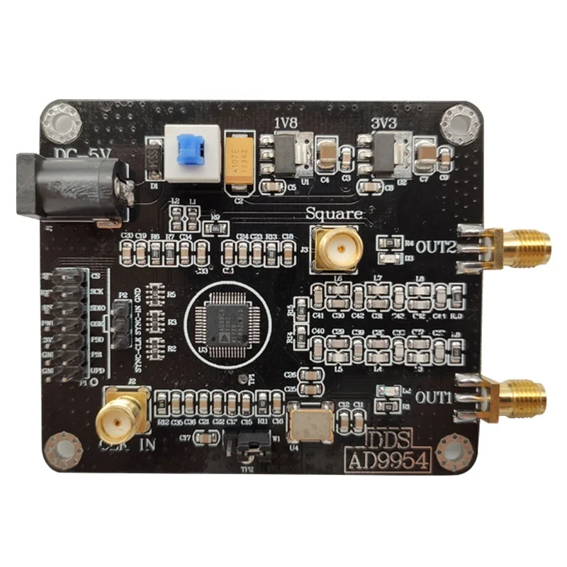 AD9954 DDS Signal Generator Module Sine Wave Square Wave RF Signal Generator 400M Dev Board Microwave Signal Generator