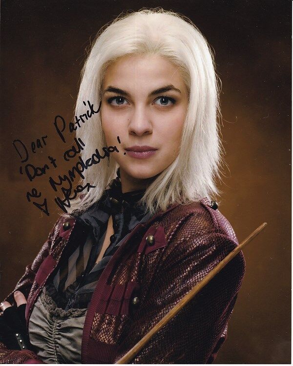 NATALIA TENA Signed HARRY POTTER NYMPHADORA Photo Poster paintinggraph - To Patrick CONTENT!