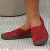 Gioiacombo&trade; Scarpe piatte casual traspiranti intagliate eleganti estive per donna