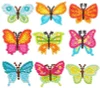 9pcs Round Diamond Painting Stickers Wall Sticker | Butterfly