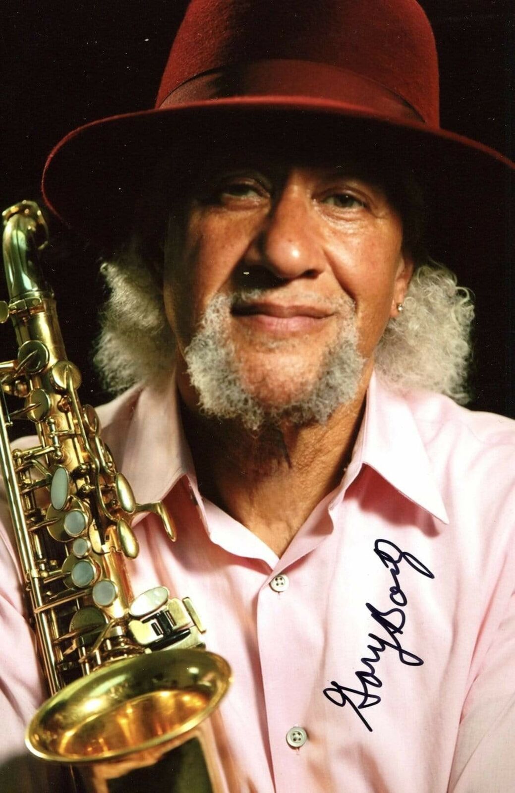 Gary Bartz JAZZ SAXOPHONIST autograph, In-Person signed Photo Poster painting