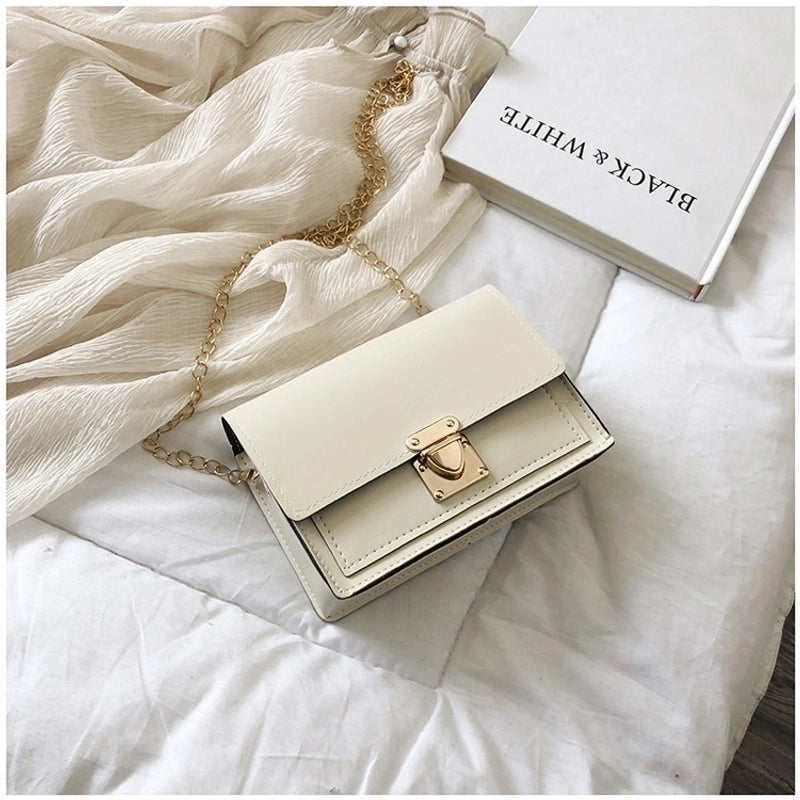 New Fashion Korean Shoulder Chain Small Square Bag Shoulder Bags