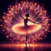 4Pcs/set Diamond Painting-5D Full Round Drill Ballet(30*30 CM)