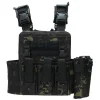 One-Button Quick Disassembly Multifunctional Tactical Vest Waterproof and Wear-Resistant Bulletproof Vest