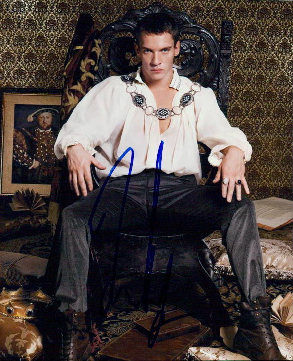 Jonathan Rhys Meyers signed 8x10 Photo Poster painting in-person COA