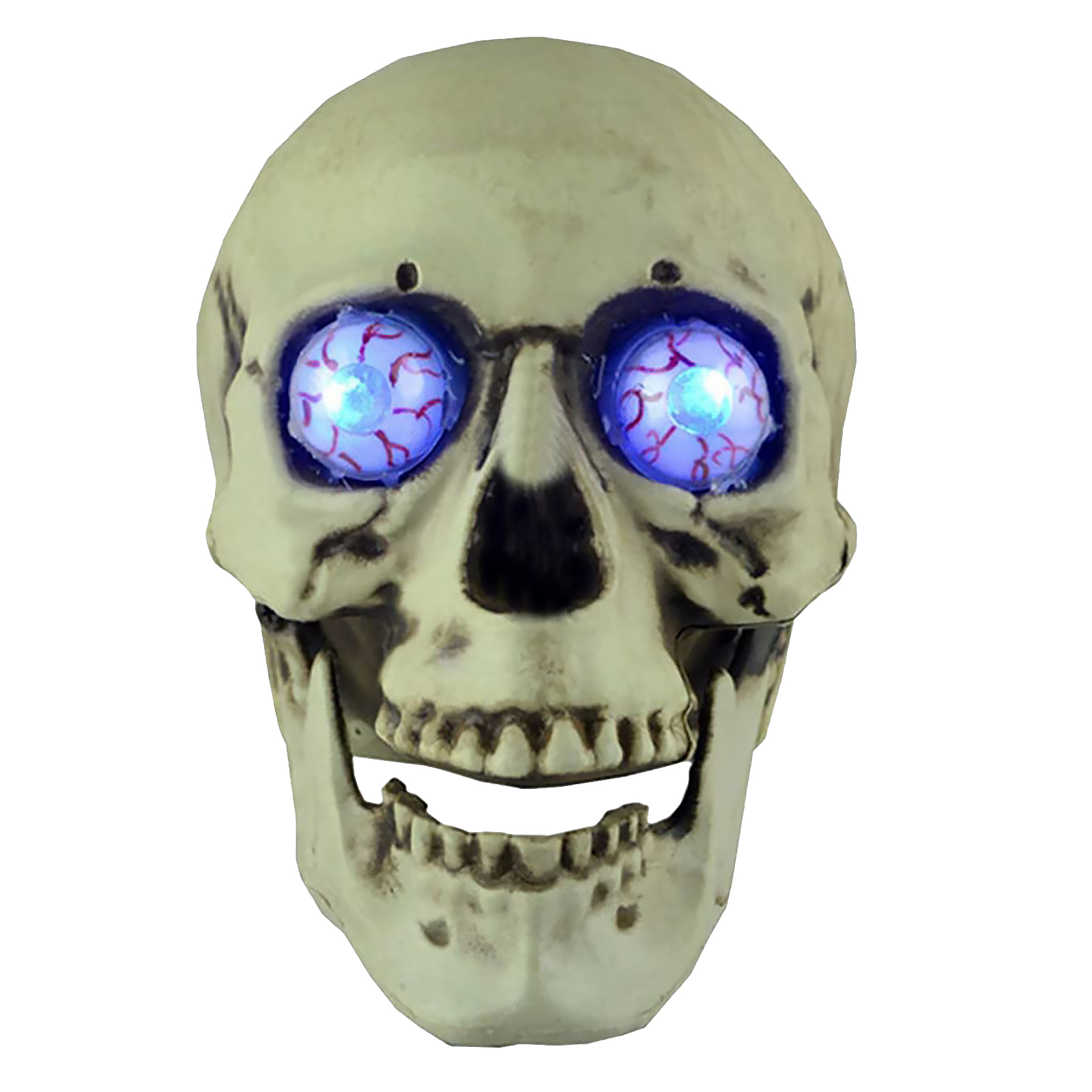 

Halloween Skull Lights Glowing Skull Statues Desktop Prop for Home Party, 501 Original