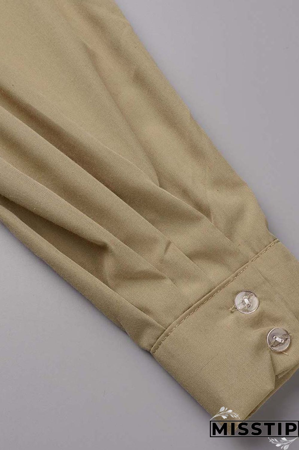 Black Casual Solid Patchwork Turndown Collar Tops