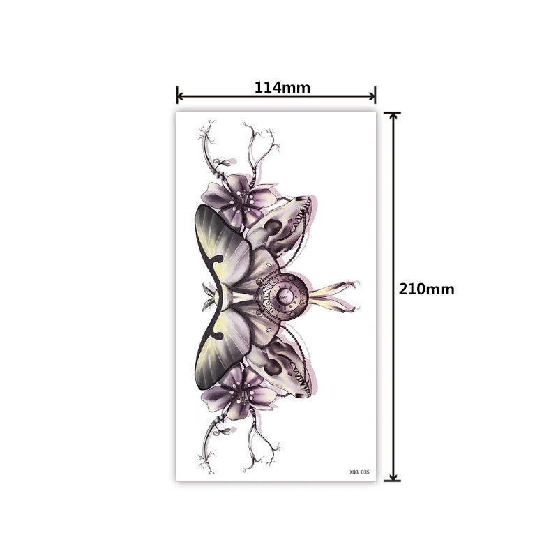 Full Arm Tattoo Sticker Creative Personality Small Full Arm Temporary Tattoo Original Waterproof Sweat Lasting Tattoo Sticker