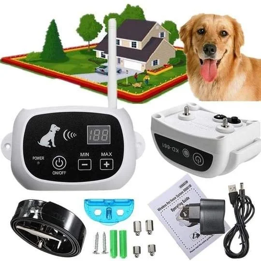 Best Invisible Wireless Dog Fence Electric Dog Collar