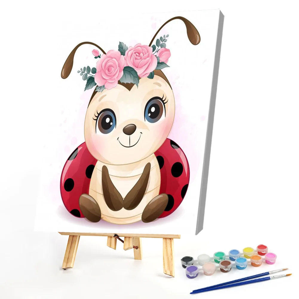 Ladybug - Paint By Numbers(50*40CM)