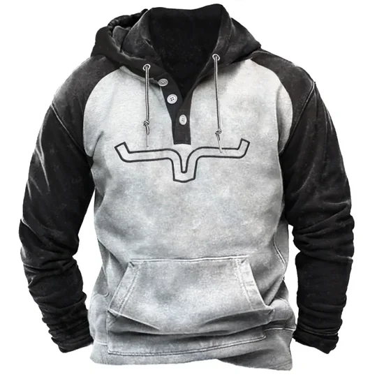 Yellowstone Dutton Ranch Cowboy Men's Hoodie  8c5f