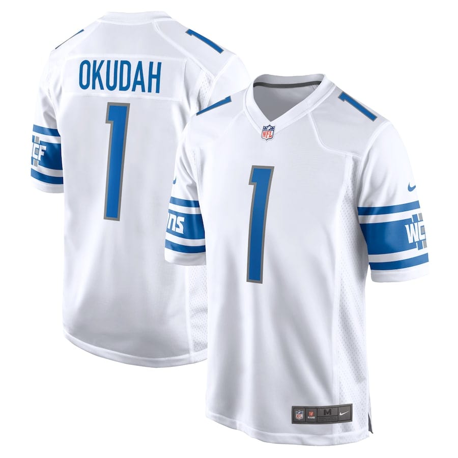Jeff Okudah Detroit Lions Jersey mysite