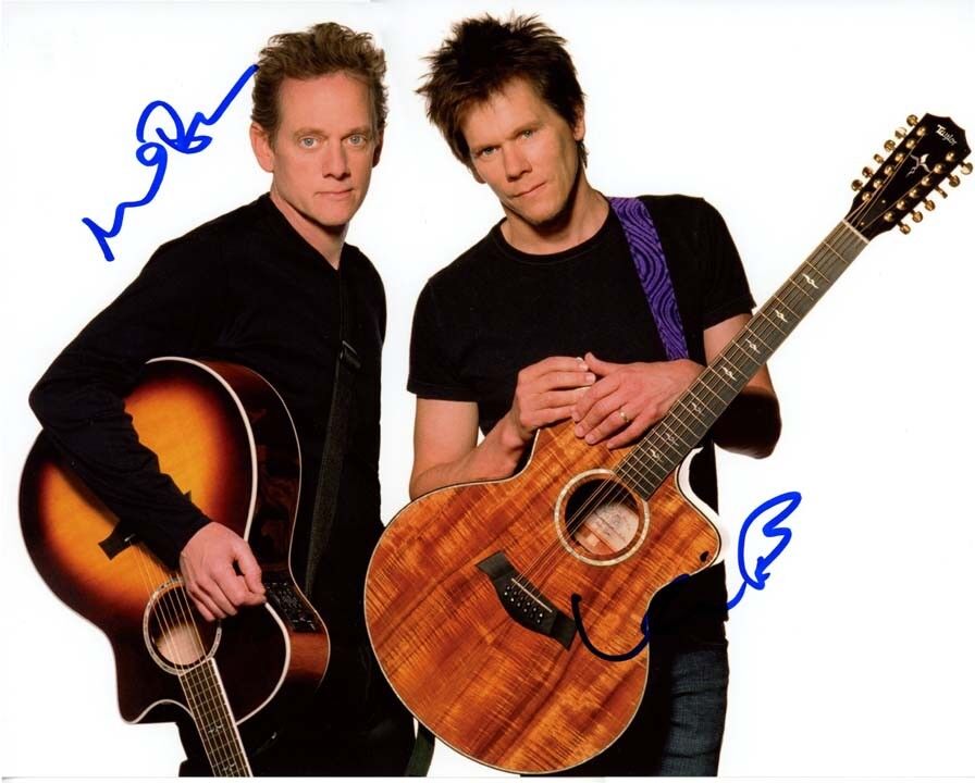 KEVIN and MICHAEL BACON signed autographed 11x14 Photo Poster painting