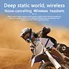 Motorcycle Helmet BT Headset Motorcycle Headphones Compatible with All Helmets