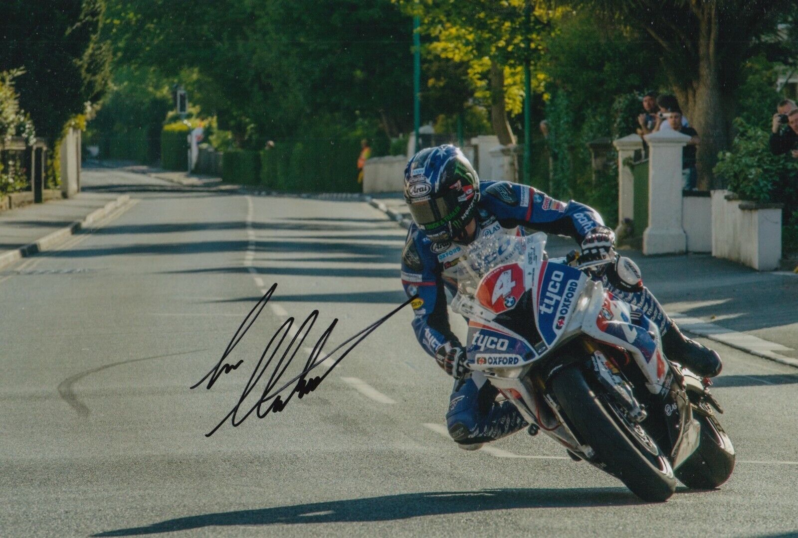 Ian Hutchinson Hand Signed 12x8 Photo Poster painting Isle of Man TT Autograph 3