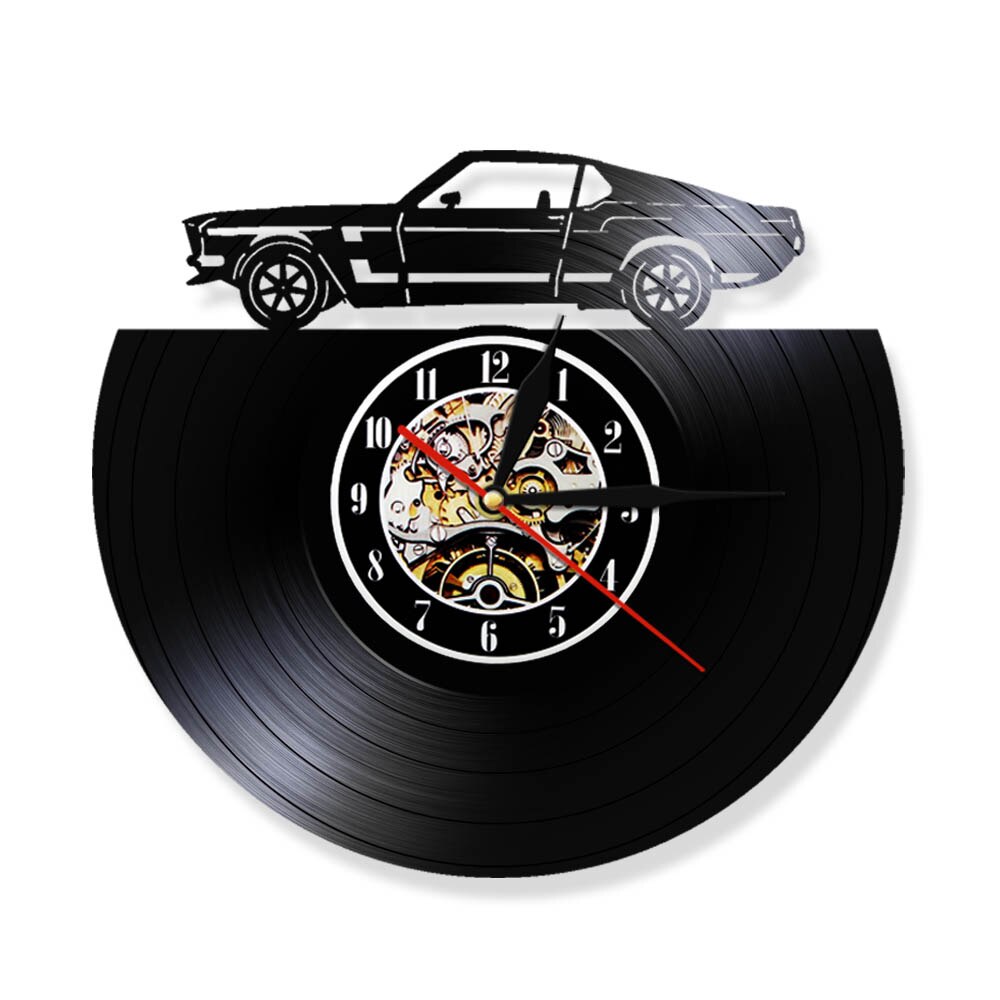 

Automobile - Vinyl Record Wall Clock - Without LED, 501 Original