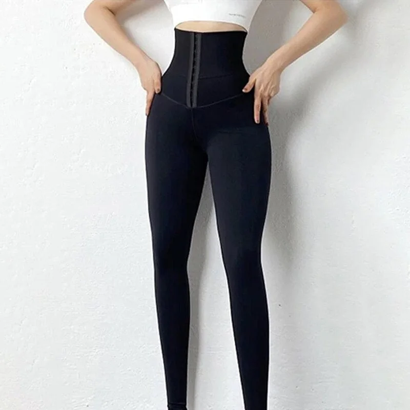 InstaHOt Women Legging Fitness Winter High Waist Legging Push Up Sports Leggings Female Slim Black Spandex Stretchy Trousers